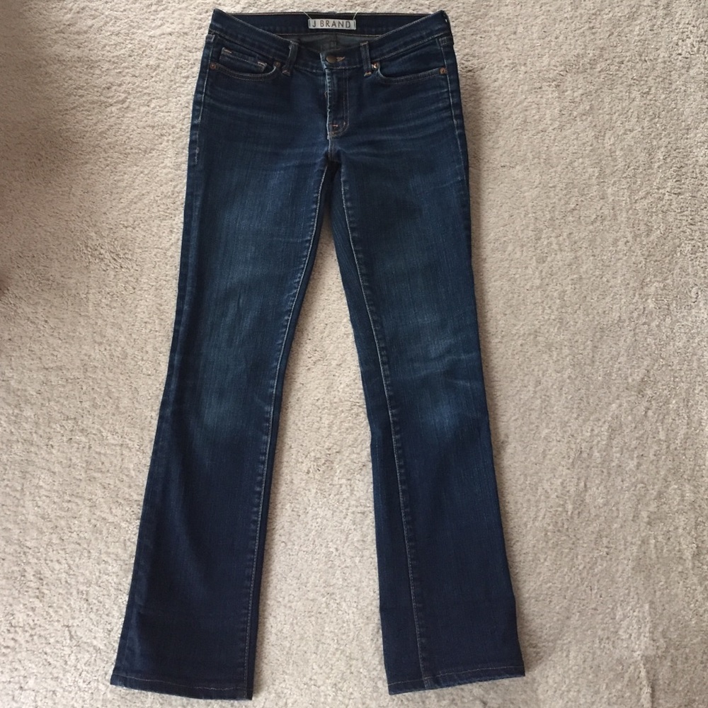 J Brand straight leg skinny ankle jeans size 27